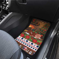 France Christmas Car Mats Buche De Noel - Wonder Print Shop