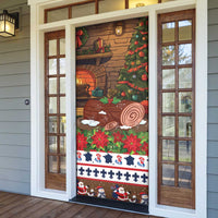 France Christmas Door Cover Buche De Noel - Wonder Print Shop