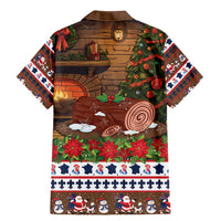 France Christmas Family Matching Mermaid Dress and Hawaiian Shirt Buche De Noel - Wonder Print Shop