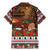 France Christmas Family Matching Mermaid Dress and Hawaiian Shirt Buche De Noel - Wonder Print Shop