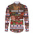 France Christmas Family Matching Off The Shoulder Long Sleeve Dress and Hawaiian Shirt Buche De Noel - Wonder Print Shop