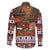 France Christmas Family Matching Off The Shoulder Long Sleeve Dress and Hawaiian Shirt Buche De Noel - Wonder Print Shop