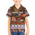 France Christmas Family Matching Off The Shoulder Long Sleeve Dress and Hawaiian Shirt Buche De Noel - Wonder Print Shop