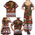 France Christmas Family Matching Summer Maxi Dress and Hawaiian Shirt Buche De Noel - Wonder Print Shop