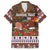 France Christmas Family Matching Summer Maxi Dress and Hawaiian Shirt Buche De Noel - Wonder Print Shop
