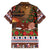 France Christmas Family Matching Summer Maxi Dress and Hawaiian Shirt Buche De Noel - Wonder Print Shop