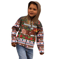 France Christmas Kid Hoodie Buche De Noel - Wonder Print Shop