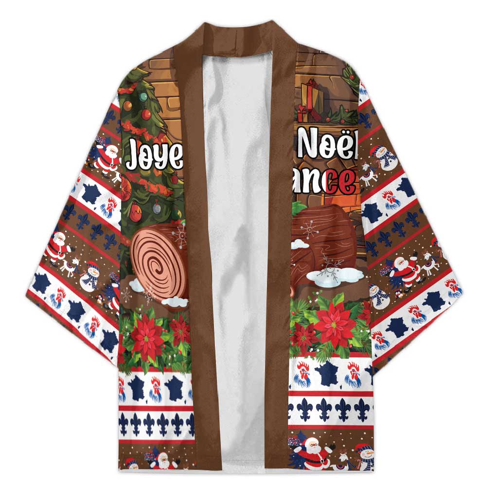 France Christmas Kimono Buche De Noel - Wonder Print Shop