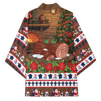 France Christmas Kimono Buche De Noel - Wonder Print Shop
