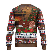 France Christmas Ugly Christmas Sweater Buche De Noel - Wonder Print Shop