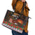 France Christmas Leather Tote Bag Buche De Noel - Wonder Print Shop