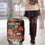 France Christmas Luggage Cover Buche De Noel - Wonder Print Shop