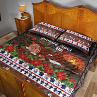 France Christmas Quilt Bed Set Buche De Noel - Wonder Print Shop