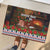France Christmas Rubber Doormat Buche De Noel - Wonder Print Shop