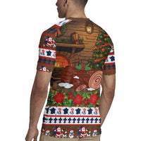 France Christmas Rugby Jersey Buche De Noel - Wonder Print Shop
