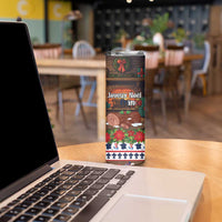 France Christmas Skinny Tumbler Buche De Noel - Wonder Print Shop