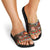 France Christmas Slide Sandals Buche De Noel - Wonder Print Shop