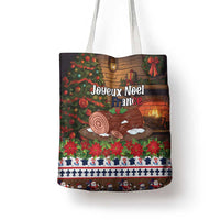France Christmas Tote Bag Buche De Noel - Wonder Print Shop
