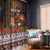 France Christmas Window Curtain Buche De Noel - Wonder Print Shop