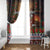 France Christmas Window Curtain Buche De Noel - Wonder Print Shop