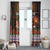 France Christmas Window Curtain Buche De Noel - Wonder Print Shop
