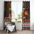 France Christmas Window Curtain Buche De Noel - Wonder Print Shop