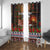 France Christmas Window Curtain Buche De Noel - Wonder Print Shop