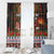 France Christmas Window Curtain Buche De Noel - Wonder Print Shop
