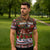 France Christmas Zipper Polo Shirt Buche De Noel - Wonder Print Shop