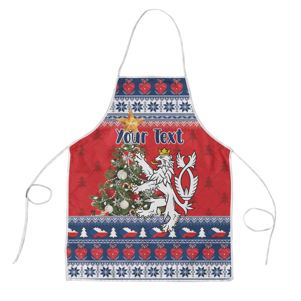 Czech Republic Christmas Personalized Apron Vesele Vanoce - Wonder Print Shop
