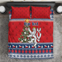Czech Republic Christmas Personalized Bedding Set Vesele Vanoce - Wonder Print Shop