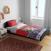 Czech Republic Christmas Personalized Bedding Set Vesele Vanoce - Wonder Print Shop