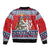 Czech Republic Christmas Personalized Bomber Jacket Vesele Vanoce - Wonder Print Shop