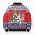 Czech Republic Christmas Personalized Bomber Puffer Jacket Vesele Vanoce - Wonder Print Shop