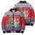 Czech Republic Christmas Personalized Bomber Puffer Jacket Vesele Vanoce - Wonder Print Shop