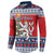 Czech Republic Christmas Personalized Button Sweatshirt Vesele Vanoce - Wonder Print Shop