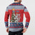 Czech Republic Christmas Personalized Button Sweatshirt Vesele Vanoce - Wonder Print Shop