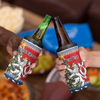 Czech Republic Christmas Personalized 4 in 1 Can Cooler Tumbler Vesele Vanoce - Wonder Print Shop