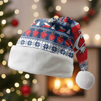 Czech Republic Christmas Personalized Christmas Santa Hat Vesele Vanoce - Wonder Print Shop