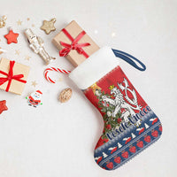 Czech Republic Christmas Personalized Christmas Stocking Vesele Vanoce - Wonder Print Shop