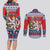 Czech Republic Christmas Personalized Couples Matching Long Sleeve Bodycon Dress and Long Sleeve Button Shirt Vesele Vanoce - Wonder Print Shop