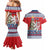 Czech Republic Christmas Personalized Couples Matching Mermaid Dress and Hawaiian Shirt Vesele Vanoce - Wonder Print Shop