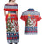 Czech Republic Christmas Personalized Couples Matching Off Shoulder Maxi Dress and Hawaiian Shirt Vesele Vanoce - Wonder Print Shop