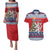 Czech Republic Christmas Personalized Couples Matching Puletasi and Hawaiian Shirt Vesele Vanoce - Wonder Print Shop