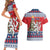 Czech Republic Christmas Personalized Couples Matching Short Sleeve Bodycon Dress and Hawaiian Shirt Vesele Vanoce - Wonder Print Shop