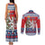 Czech Republic Christmas Personalized Couples Matching Tank Maxi Dress and Long Sleeve Button Shirt Vesele Vanoce - Wonder Print Shop