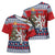 Czech Republic Christmas Personalized Cross Shoulder Shirt Vesele Vanoce - Wonder Print Shop