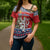 Czech Republic Christmas Personalized Cross Shoulder Shirt Vesele Vanoce - Wonder Print Shop