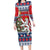 Czech Republic Christmas Personalized Family Matching Long Sleeve Bodycon Dress and Hawaiian Shirt Vesele Vanoce - Wonder Print Shop