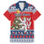 Czech Republic Christmas Personalized Family Matching Off The Shoulder Long Sleeve Dress and Hawaiian Shirt Vesele Vanoce - Wonder Print Shop